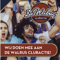 Wij doen mee aan de Walrus Clubactie